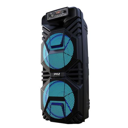 PYLE Dual 8 Inch Portable Speaker, PPHP2836B PPHP2836B